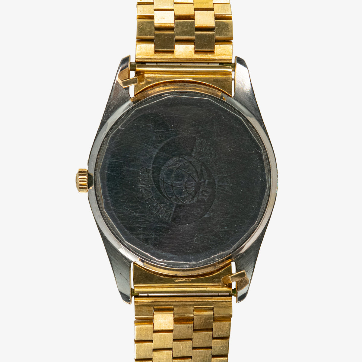 Universal Genève Polerouter Date Automatic Gold Capped 35mm