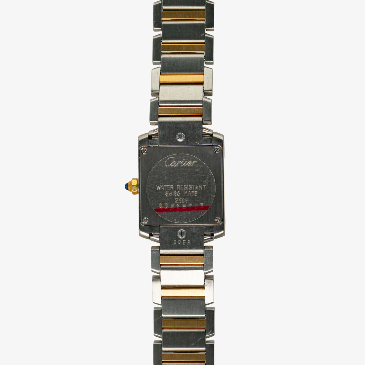 Cartier Tank Française Small Two-Tone Silver Dial 20mm