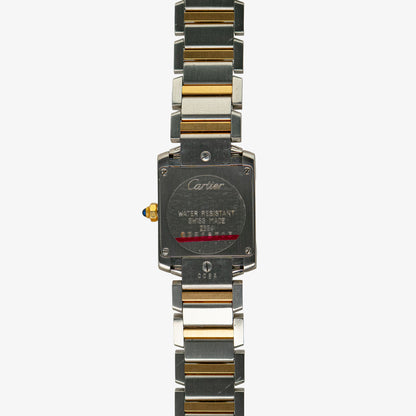 Cartier Tank Française Small Two-Tone Silver Dial 20mm