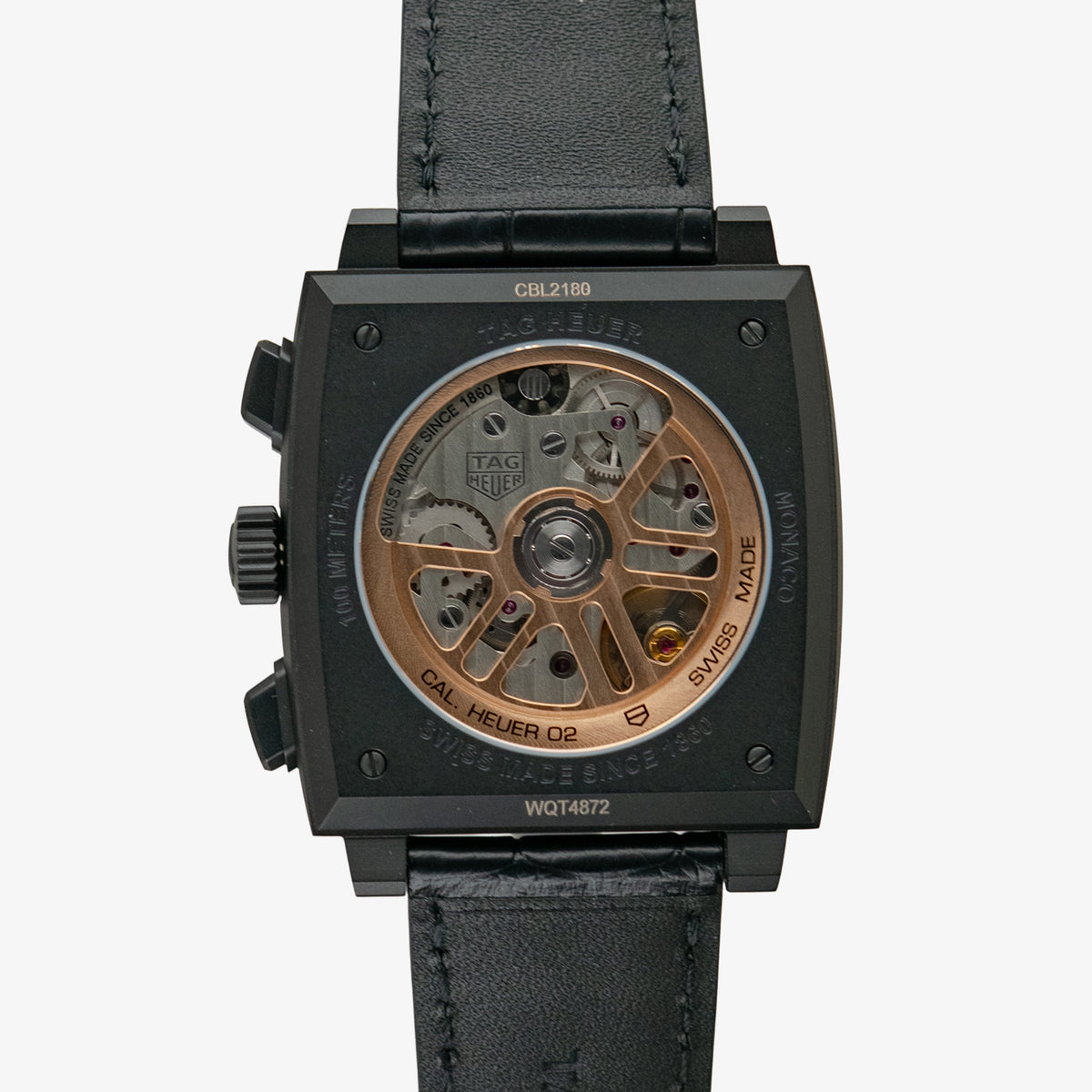 TAG Heuer Monaco "Dark Lord" Black Dial 39mm