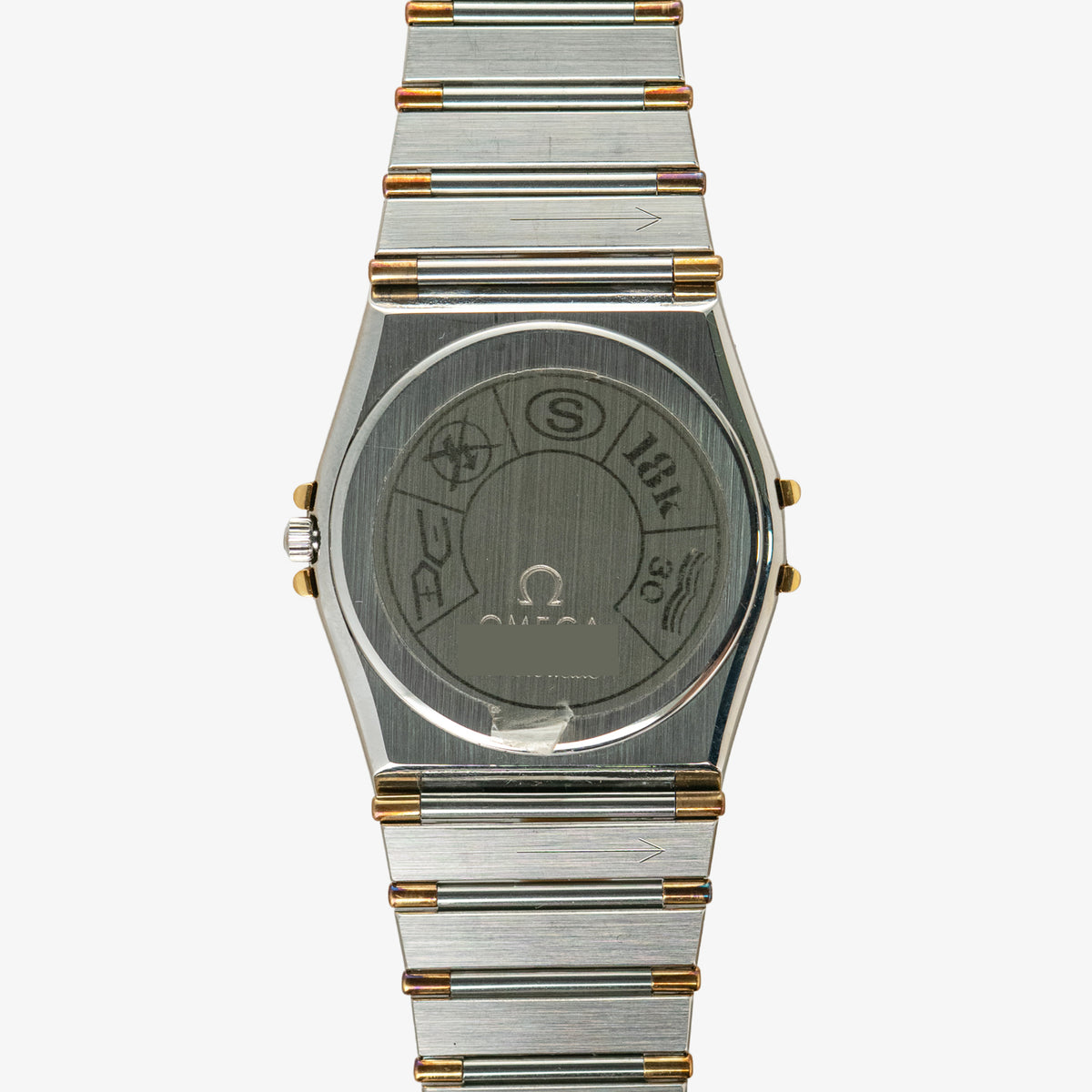 Omega Constellation Manhattan Day-Date Two-Tone Quartz 33mm