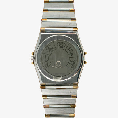 Omega Constellation Manhattan Day-Date Two-Tone Quartz 33mm