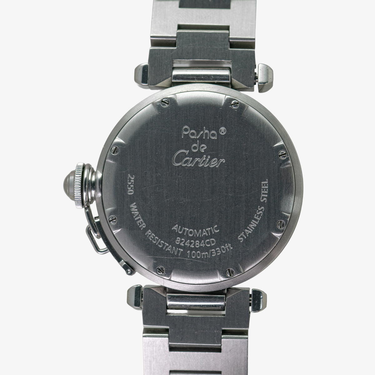 Cartier Pasha GMT Automatic Black Dial 35mm