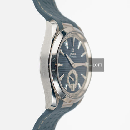 Omega Aqua Terra 150M Grey Blue Rubber Strap 41mm