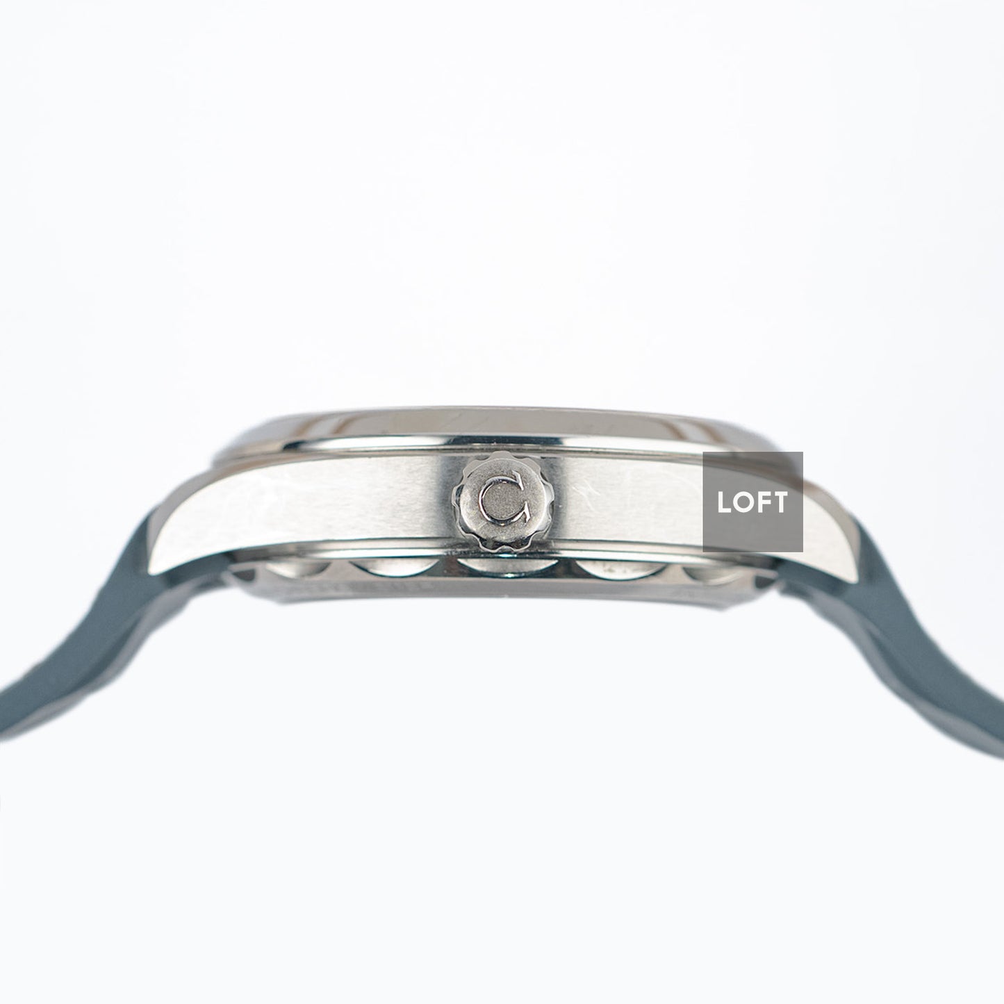 Omega Aqua Terra 150M Grey Blue Rubber Strap 41mm