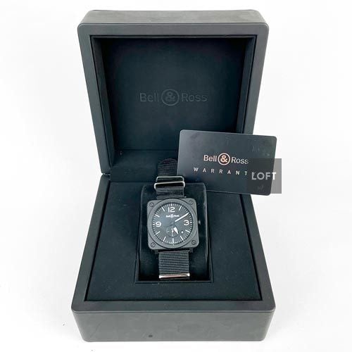 Bell & Ross BR S Black Matte Ceramic 39 mm