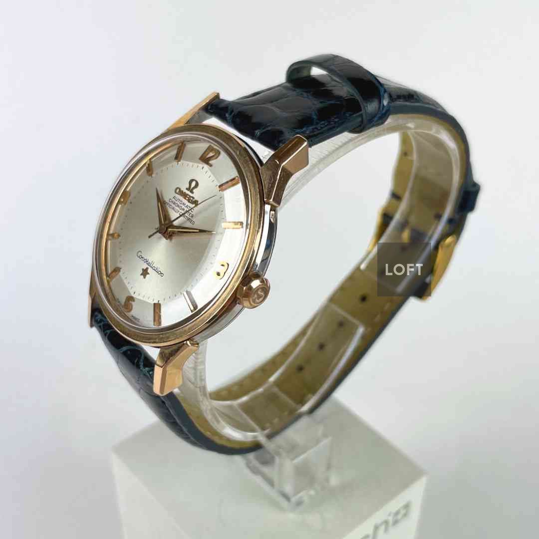 Omega Constellation "Pie-Pan" Acero/Oro 35 mm Vintage
