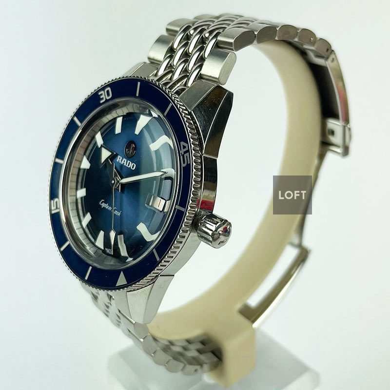 Rado Captain Cook Automatic Blue Dial 42 mm