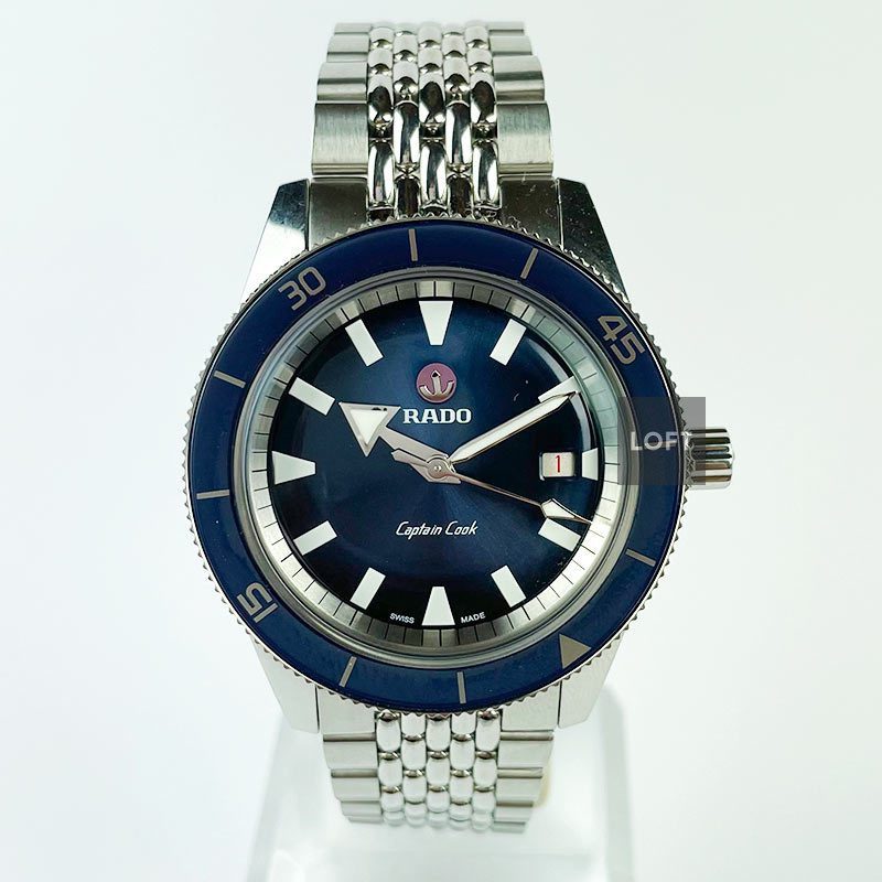 Rado Captain Cook Automatic Blue Dial 42 mm