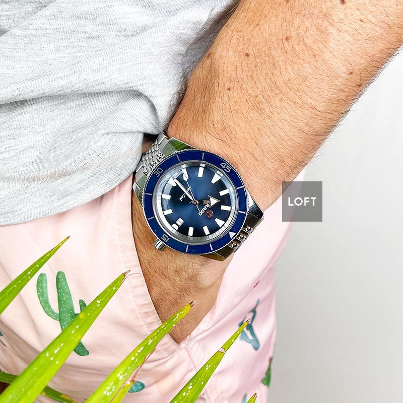 Rado Captain Cook Automatic Blue Dial 42 mm