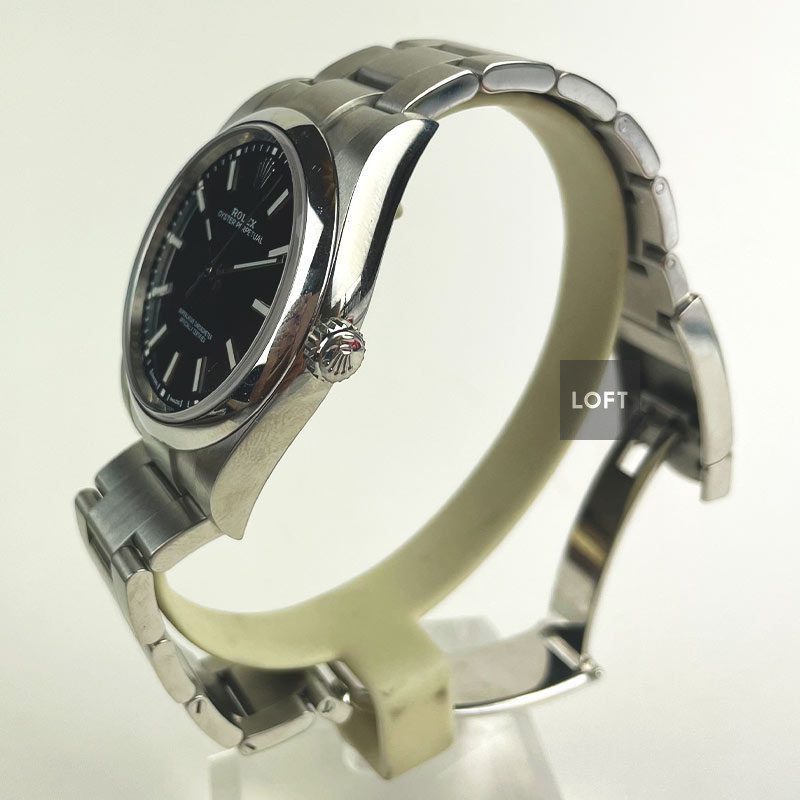 Rolex Oyster Perpetual 114300 Black Dial 39 mm