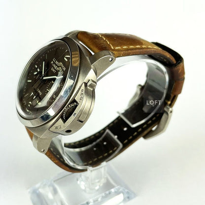 Panerai Luminor 1950 Chrono Monopulsante 8 Days GMT Titanium