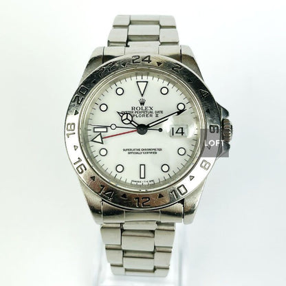 Rolex Explorer II Automatic GMT White Dial 40 mm