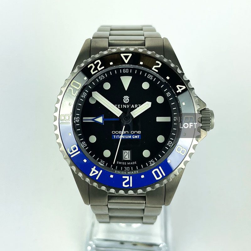Steinhart Ocean One Titanium 500 GMT Premium Ceramic