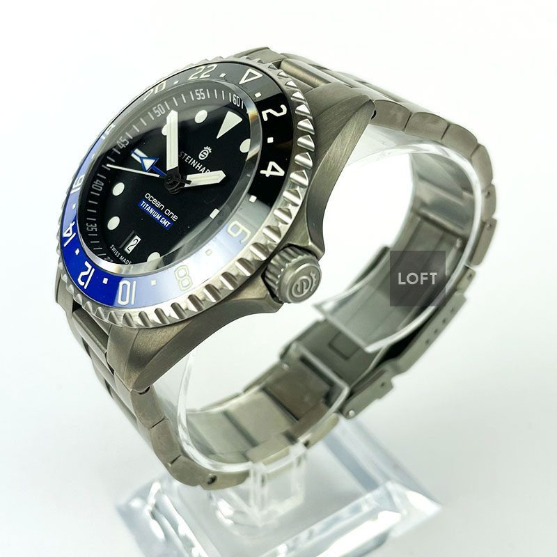 Steinhart Ocean One Titanium 500 GMT Premium Ceramic