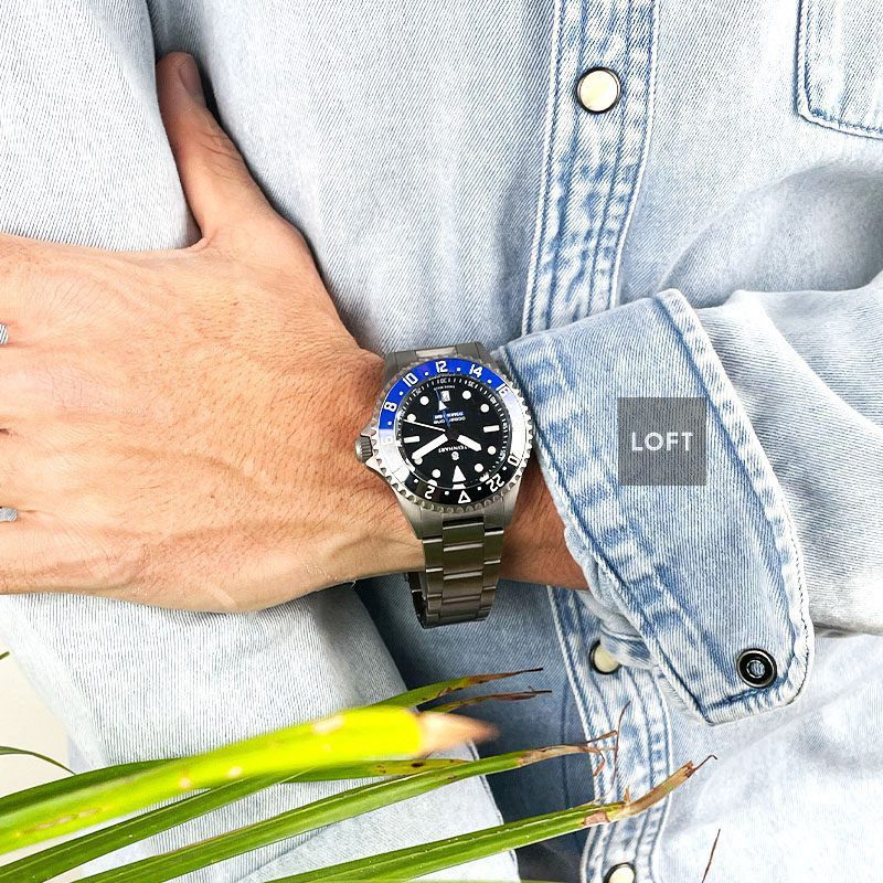 Steinhart Ocean One Titanium 500 GMT Premium Ceramic