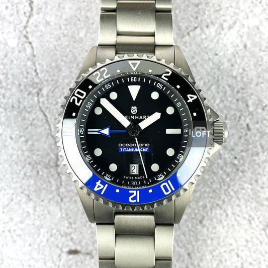 Steinhart Ocean One Titanium 500 GMT Premium Ceramic