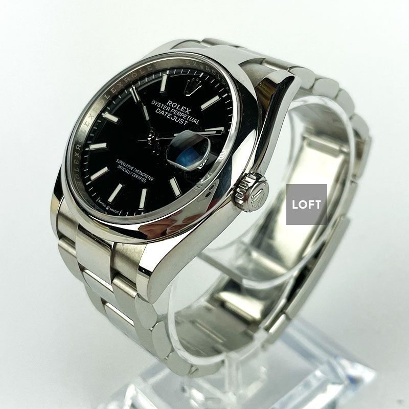 Rolex Datejust 36 Black Dial Ref. 126200