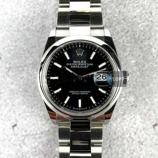 Rolex Datejust 36 Black Dial Ref. 126200