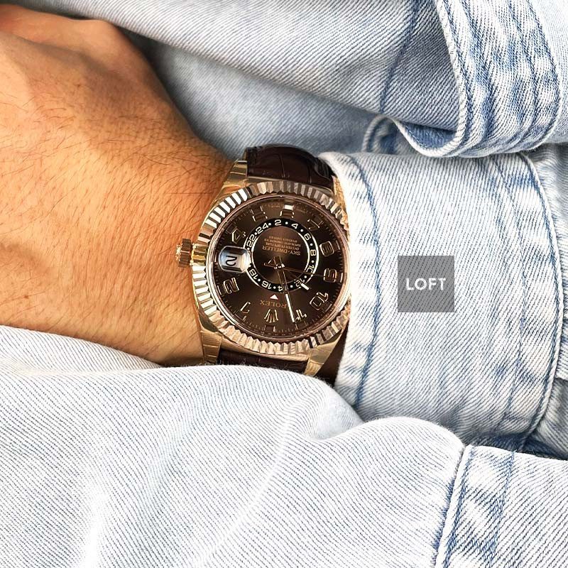 Rolex Sky-Dweller Everose 326135 42 mm
