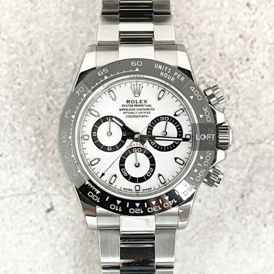 Rolex Cosmograph Daytona Steel/Cerachrom Panda 40 mm
