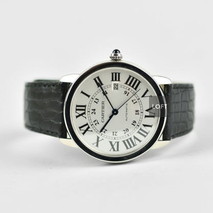 Cartier Ronde Solo XL Automatic Silver Dial 42 mm