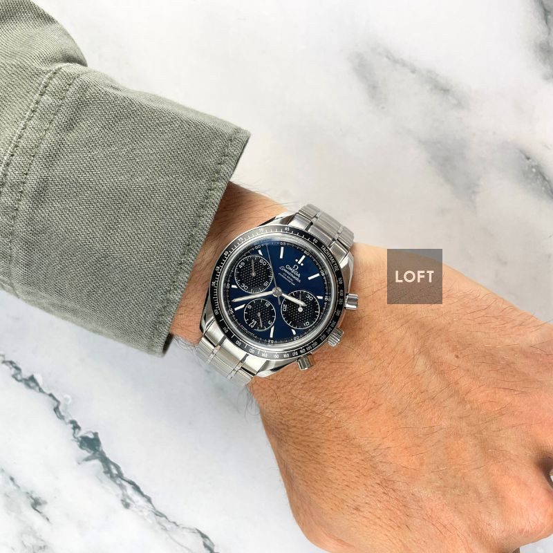 Omega Speedmaster Racing Chronograph Black Dial 40 mm