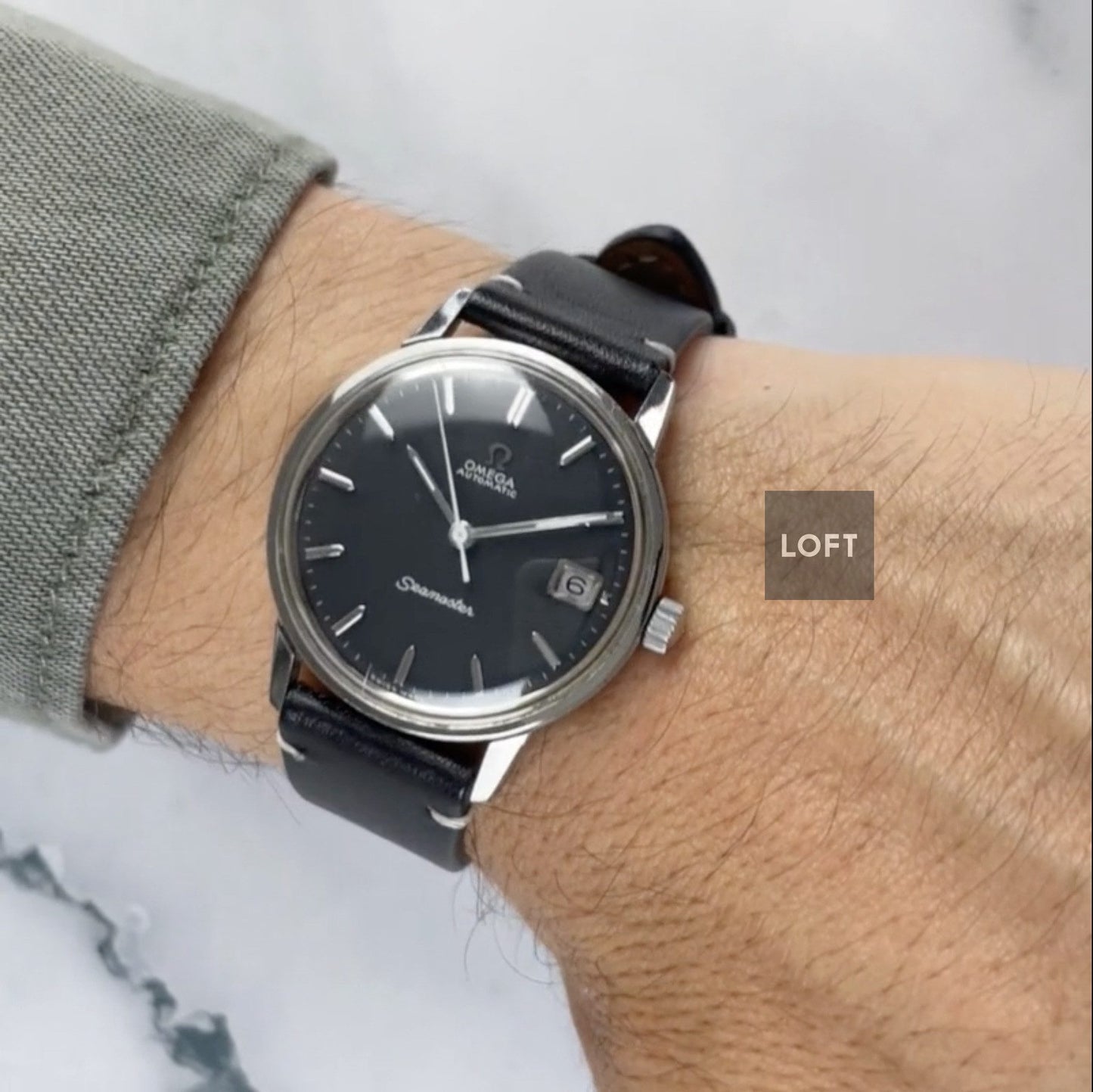 Omega Seamaster Automatic 166.002 Vintage 1970 34,5 mm