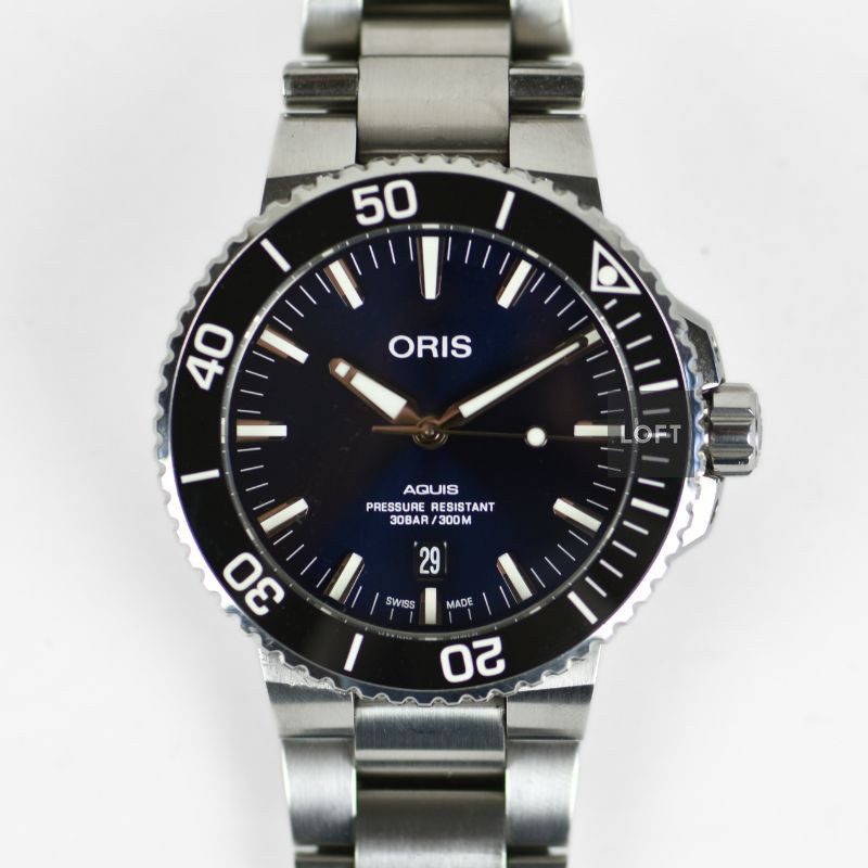 Oris Aquis Date Automatic 300 m Steel 43,5 mm