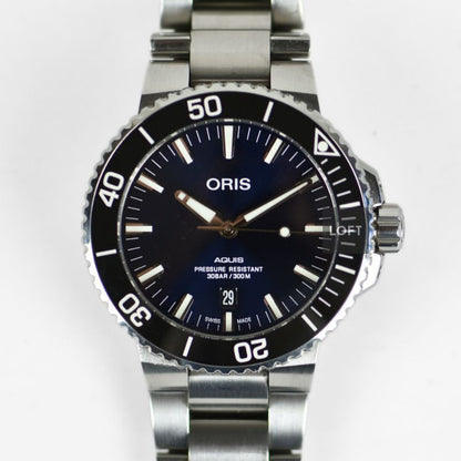 Oris Aquis Date Automatic 300 m Steel 43,5 mm