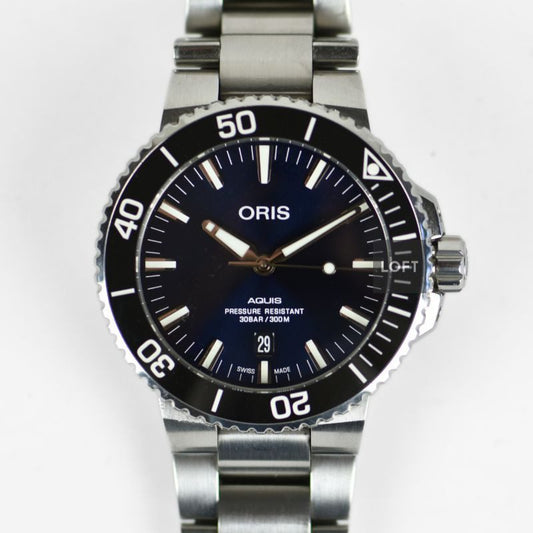 Oris Aquis Date Automatic 300 m Steel 43,5 mm