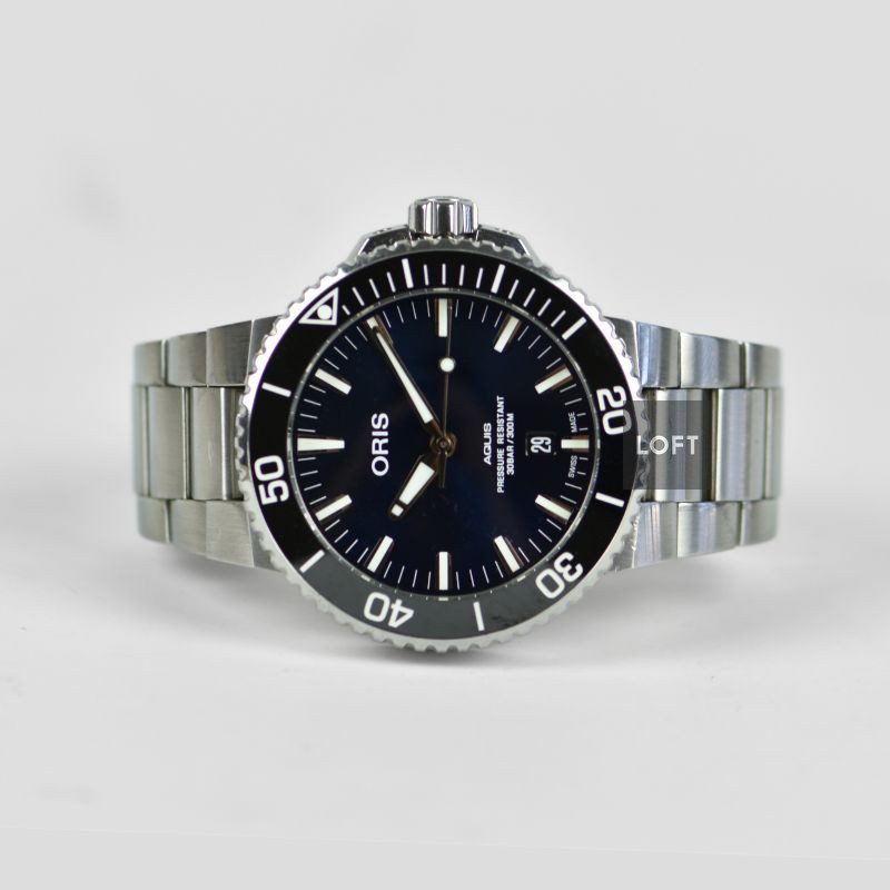 Oris Aquis Date Automatic 300 m Steel 43,5 mm