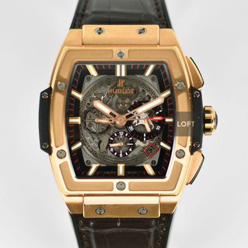 Hublot Spirit of Big Bang Chronograph Skeleton King Gold 42 mm