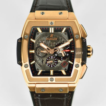 Hublot Spirit of Big Bang Chronograph Skeleton King Gold 42 mm