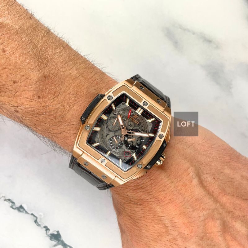 Hublot Spirit of Big Bang Chronograph Skeleton King Gold 42 mm