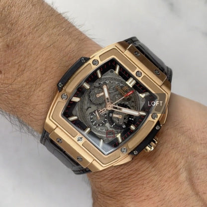 Hublot Spirit of Big Bang Chronograph Skeleton King Gold 42 mm
