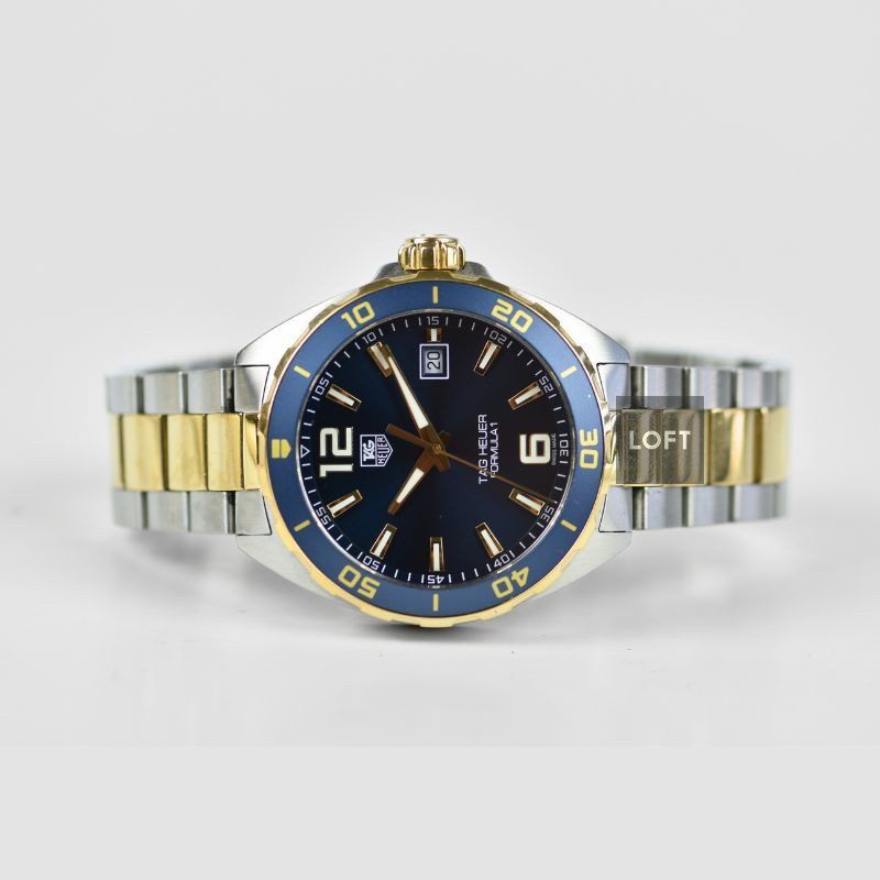 Bi Colored Tag Heuer Watch Roseberys London | Tag Heuer. A bi-colour quartz chronograph main image 4