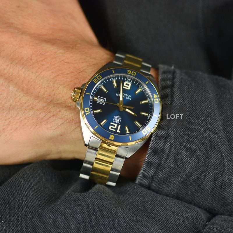 TAG Heuer Formula 1 Quartz Bicolor Yellow Gold Plated 41 mm  display picture 1