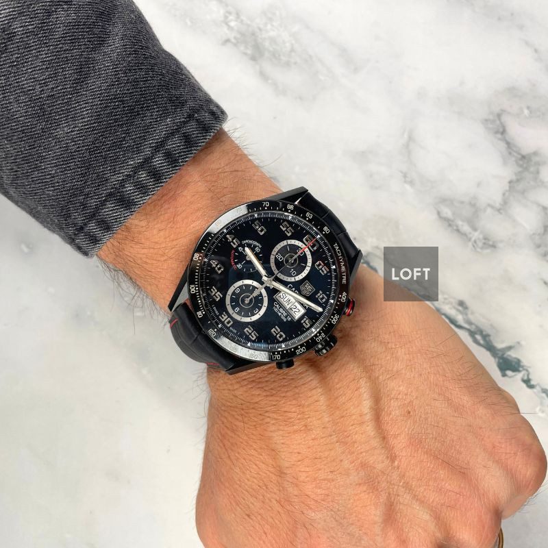 TAG Heuer Carrera Calibre 16 Automatic Chronograph Titanio 43 mm