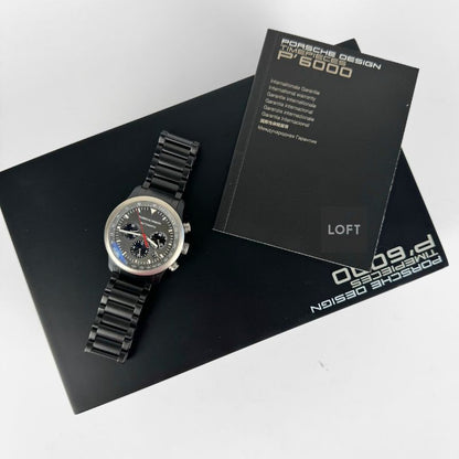 Porsche Design Dashboard Automatic Chronograph P'6612 Titanio 42 mm