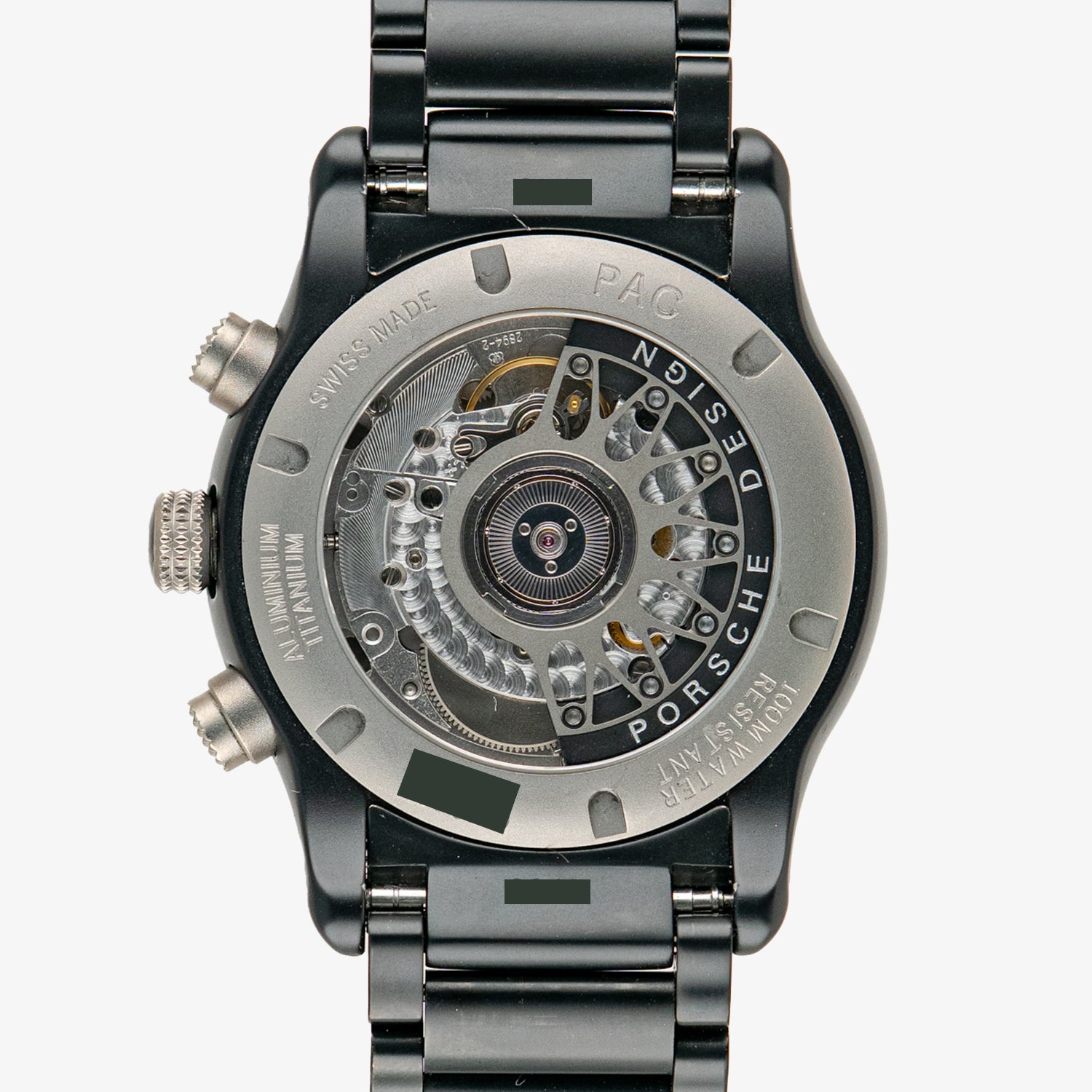 PORSCHE DESIGN ヒュミドール No Reserve Porsche Design P'6620 Dashboard Titanium Chronograph
