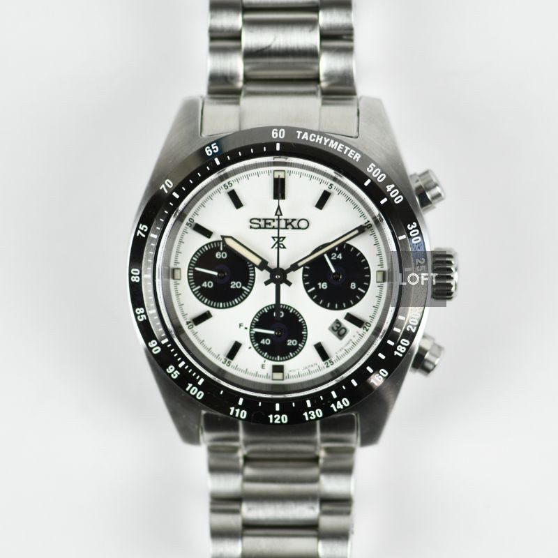 Seiko Prospex Speedtimer Solar Chronograph Panda 39 mm