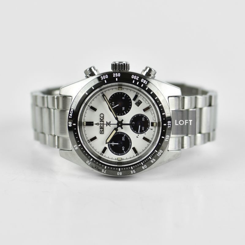 美品 腕時計 Seiko Wired beam panda Seiko Prospex Speedtimer Solar Chronograph Panda 39mm – LOFT