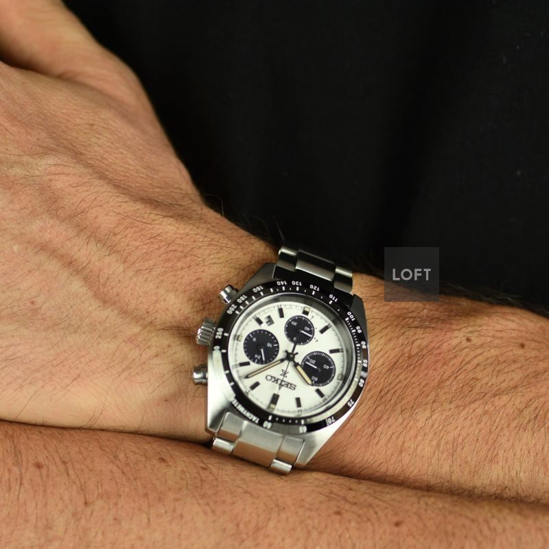 Seiko Prospex Speedtimer Solar Chronograph Panda 39mm – LOFT
