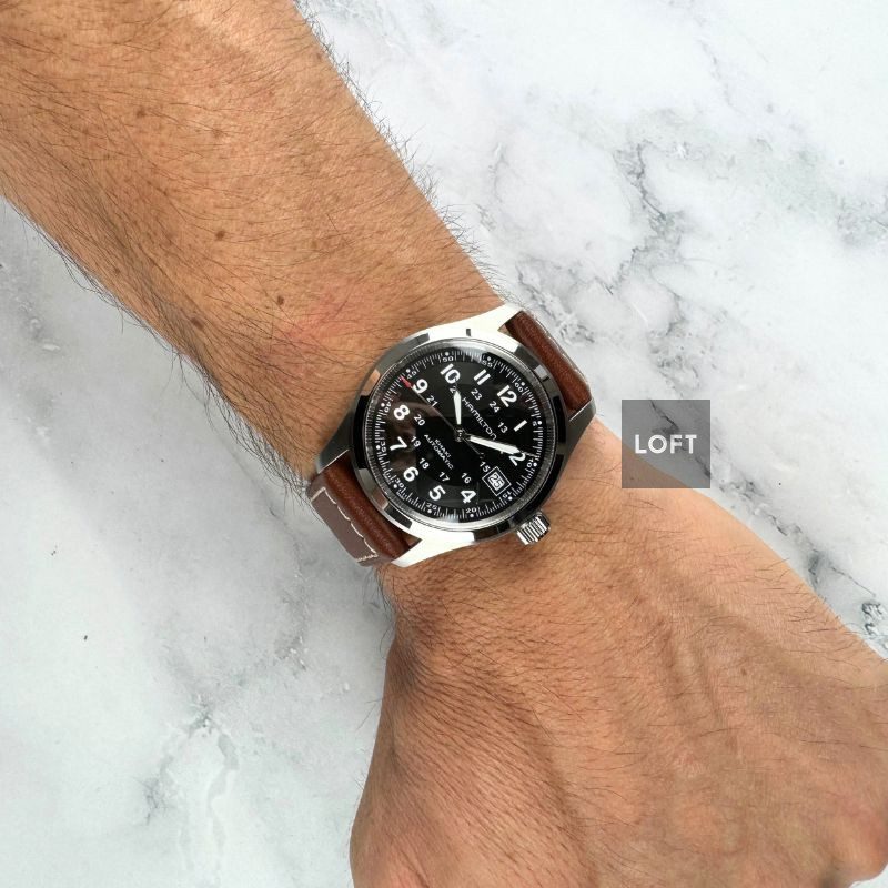Hamilton Khaki Field Automatic Date Black Dial 38 mm