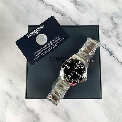 Longines HydroConquest Automatic Black Sunburst 41 mm