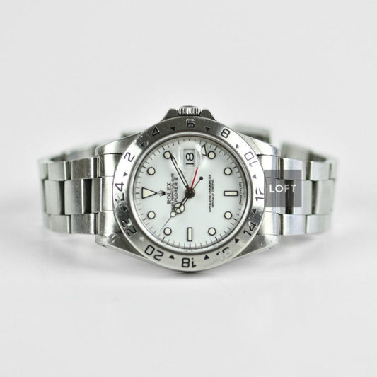 Rolex Explorer II 16570 GMT Polar Dial 40 mm
