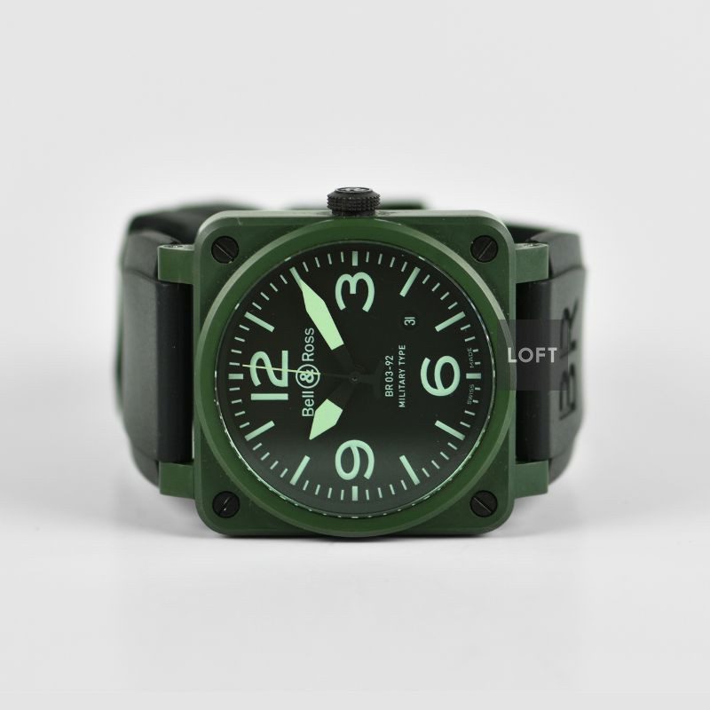 Bell & Ross BR 03-92 Military Green Ceramic Automatic 42 mm