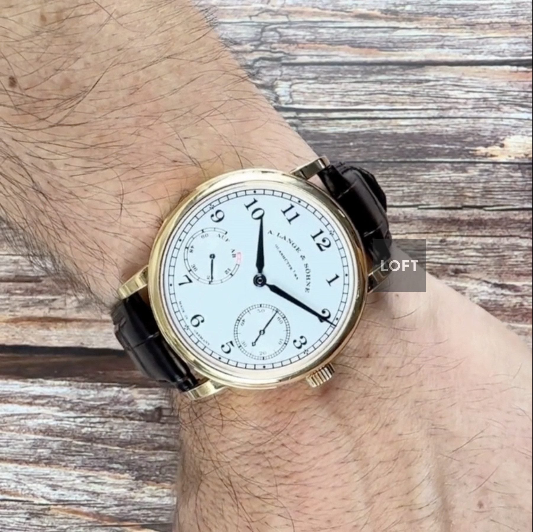 A. Lange & Söhne 1815 UP/DOWN Pink Gold 18k 39 mm