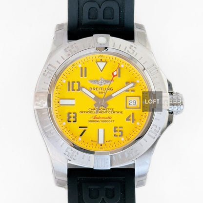 Breitling Avenger II Seawolf 3000M Cobra Yellow 45 mm